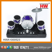 Hot Sale b / o plástico mini jazz drum set